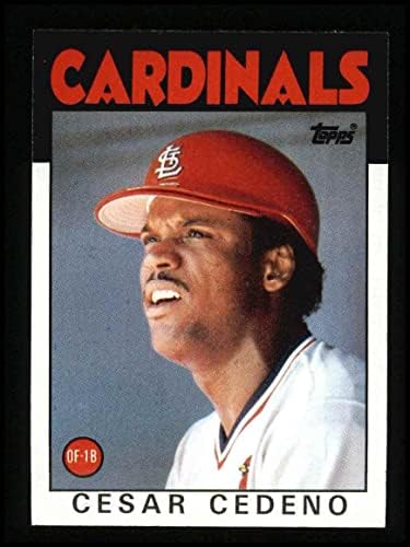 1986 gornje predjele 224 Cesar Cedeno St. Louis Cardinals NM / MT kardinali