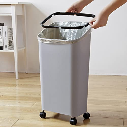 Dypasa Recycling bin kućanstvo tipa pritiskanje Velika sortiranje kante za smeće sa kotačem za smeće košara sa poklopcem WC kuhinja