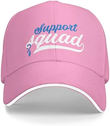 Zsixjnb svijest o raku debelog crijeva ženski šešir za podršku Bejzbol šeširi poklon kapa