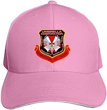 Rezidencijalni krovni zli Corp simbol za bejzbol kapu koja se može prilagoditi bejzbol kapu za ženska kapa za žene muške sendvič