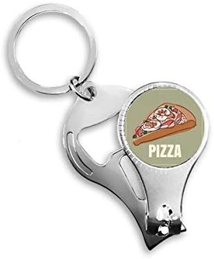 Kriška pizze Italija Morska hrana za nokte NIPPER prsten za prsten za ključeva za boce klip