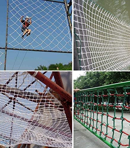 FINCOS Prilagođeno 10mm prečnik otporno na koroziju otporno na habanje najlonska mreža za penjanje na otvorenom Sportska zaštitna sigurnosna mreža uže