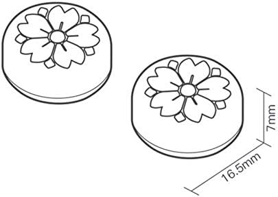 4 x slatke kape za držanje cvijeća Sakura, kapa džojstika za Nintendo Switch & amp; Lite poklopac silikonskih kapica za Nintendo Switch