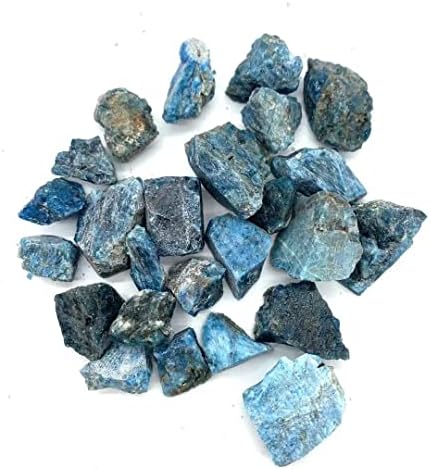 Doboed Dan zahvalnosti Natural Crystal 1000g Natural Blue Apatit Izlečenje kristalno sirovo Rock Gemstone šljunčani kamen za ukrašavanje