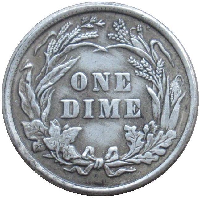 Američki Barber 10 Cent 1913. srebrna replika pribora za replika