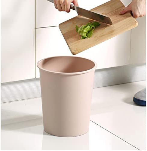 HJRD kanta za smeće, plastična kanta za smeće u nordijskom stilu Garabage kante bez kupatila kućna kuhinjska papirna korpa kancelarijski