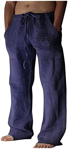 Atletske hlače za muškarce posteljina odjeća za muškarce posteljine hlače za muškarce savremena udobna kvaliteta meke posteljine