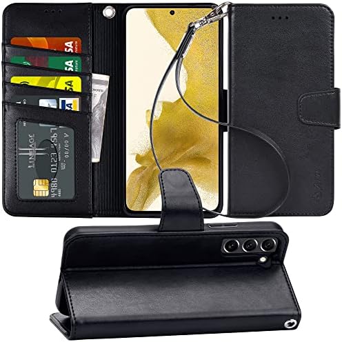 Arae futrola za Samsung Galaxy S22 Plus 5G PU kožna Navlaka za novčanik [Stand Feature] sa narukvicom i [4-Slots] ID & amp;džep za