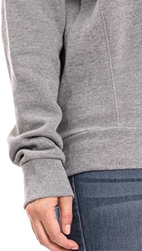 Urban izgled Ženska ležerna flena obložena pulover-dukserica sa plus veličinama