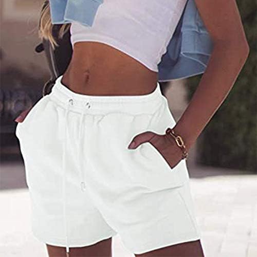 SILK kratak pidžama set za žene elastične struke Atletski kratke hlače Čvrste hlače za pranje za trake za pranje