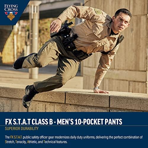 Leteći prekriženi muške radne pantalone za provedbu zakona, šerife, vatrogasno odjeljenje, paramedicin, klase 6 džep