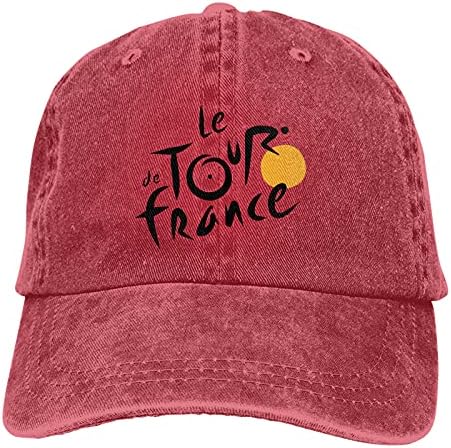 Le Tour of France Slogan kaubojski šeširi Unisex podesive starinske bejzbol kape Crne