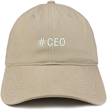 Trendy prodavnica odjeće Hashtag CEO vezeni Meki pamučni Tata šešir