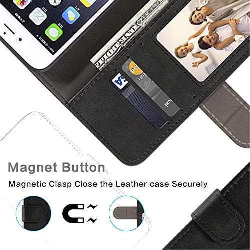 Samsung Galaxy A10s Case, koža novčanik slučaj sa gotovinom & Slotovi za kartice meka TPU stražnji poklopac Magnet Flip slučaj za